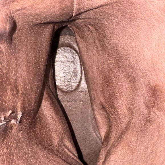 J. Crew Billie Short Womens Size 7 Brown Leather Mid Calf Buckle Boots - Picture 8 of 12